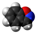 Space-filling molecular model