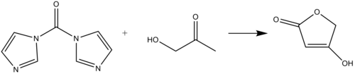 Tetronic acid formation