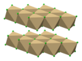 Cadmium chloride in polyhedron shape