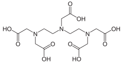Structure of DTPA
