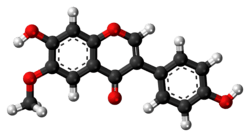 Glycitein molecule