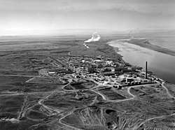 Aerial shot of Hanford