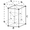 Hexagonal close packed crystal structure for rhenium