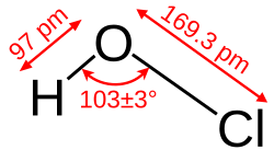 hypochlorous acid bonding