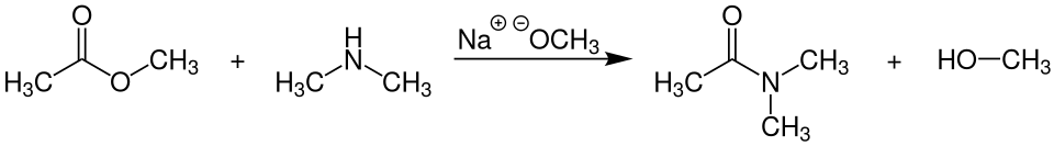 One route to dimethylacetamide