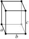 Orthorhombic crystal structure for bromine
