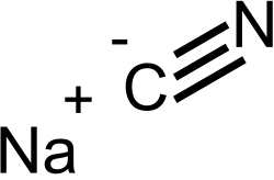 Sodium cyanide bonding