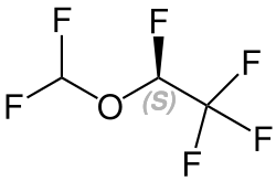 Structural Formula of (S)-Desfluran