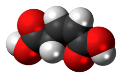 Space-filling model of the cis isomer