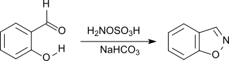 Synthesis of 1,2-Benzisoxazol aus Salicylaldehyd und HOSA
