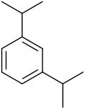 Structure of 1,3-diisopropylbenzene