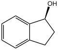 1-indanol (racemic), m.p. 54.8; R enantiomer, m.p. 67-68°C