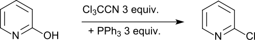 2-Chloropyridine via trichloroacetonitrile
