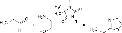 Synthese von 2-Ethyl-2-oxazolin aus Propionaldehyd