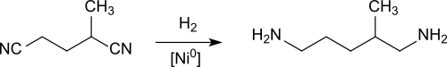 2-Methylpentan-1,5-diamin aus 2-Methylglutaronitril