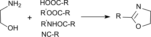 Synthese von 2-Ethyl-2-oxazolin aus Carbonsäurederivaten