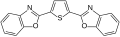 2,5-bis(benzoxazol-2-yl)thiophene is also intensely fluorescent and its derivatives are used as optical brighteners, e.g. in laundry detergents[5]
