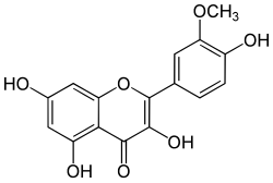 Isorhamnetin structure