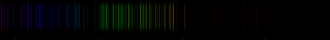 Color lines in a spectral range