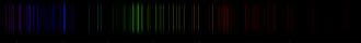 Color lines in a spectral range