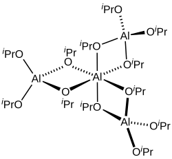 One enantiomorph of Al4(OiPr)12