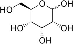 Stereo structural formula of (6R)-allopyranose