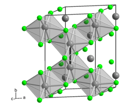 Molybdenum(III) chloride alpha polymorph