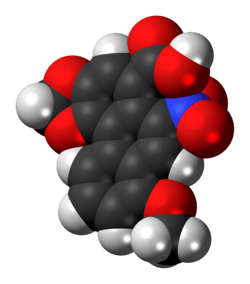 Aristolochic acid molecule