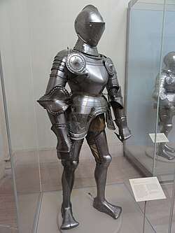 Plate Armour “harness”. German, about AD 1540-50.