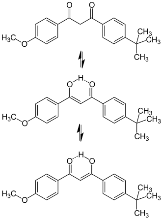Keto-Enol-Gleichgewicht in 1,3-Diketonen