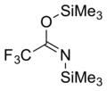 Skeletal formula of BSTFA