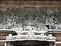 Soapstone sculpture on the Hoysala temple at Belur, India[20]