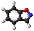 Ball-and-stick molecular model