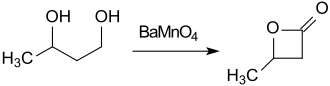 Synthese von β-Butyrolacton aus 1,3-Butandiol