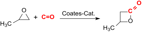 Synthese von β-Butyrolacton aus Propylenoxid