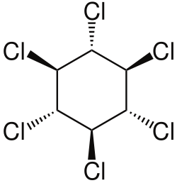 β-hexachlorocyclohexane