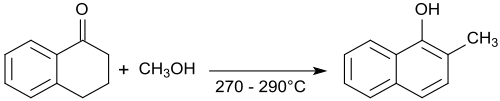 Synthese von 2-Methyl-1-naphthol