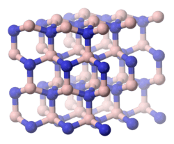Wurtzite form (w-BN) wurtzite structure analogous to lonsdaleite