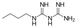 Skeletal formula of buformin