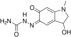 Structural formula of carbazochrome