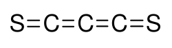 Full structural formula of carbon subsulfide
