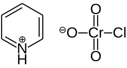 Chemical structure of pyridinium chlorochromate