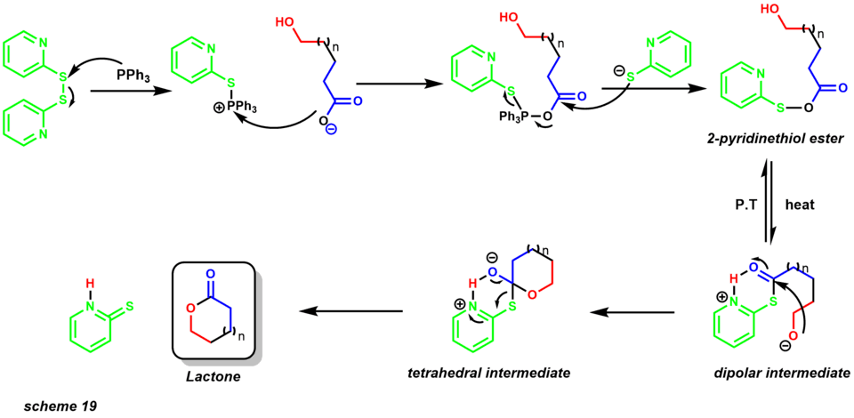 mechanism of Corey-Nicolaou macrolactonization