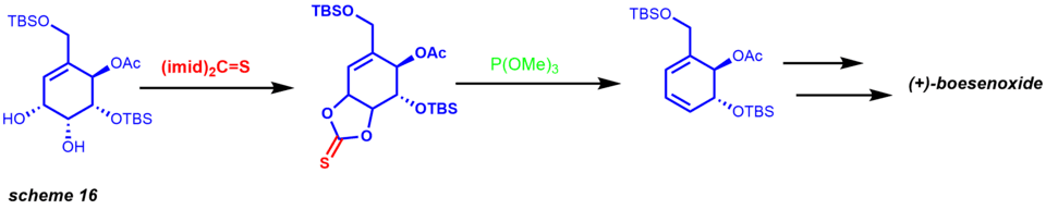 total synthesis example of corey winter olefination