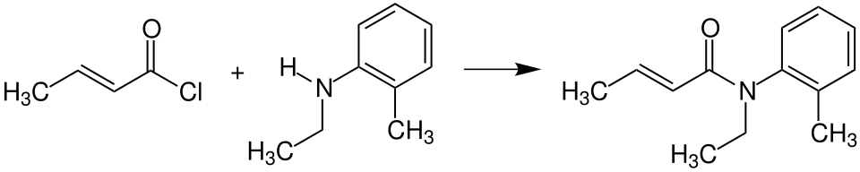 Crotamiton synthesis