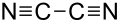 Skeletal formula of cyanogen