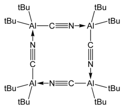tetrameric bis(tert-butyl)aluminium cyanide