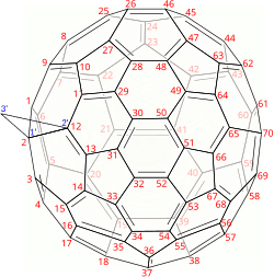 3'H-Cyclopropa[2,12](C 70-D5h(6))[5,6]fullerene.