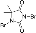 Skeletal formula of DBDMH