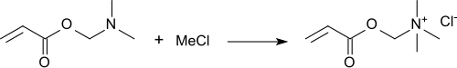 Quaternisierung von Dimethylaminoethylacrylat
